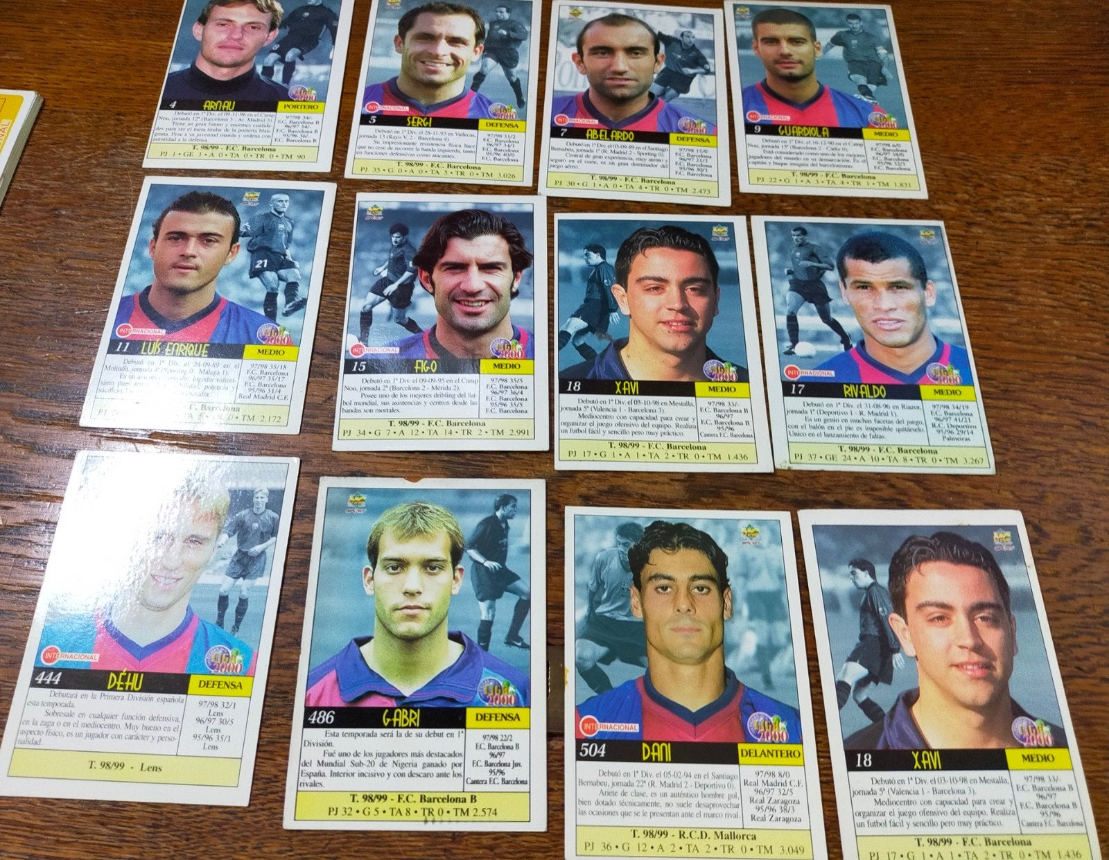 Voetbalplaatjes La Liga FC Barcelona & Valencia CF, Verzamelen, Ophalen of Verzenden