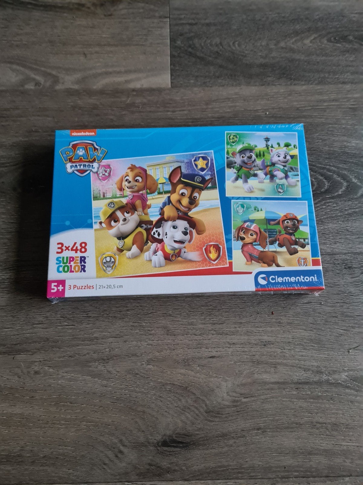 Nieuw Paw Patrol 3x48 Super Color Puzzels Clementoni, Ophalen of Verzenden, Meer dan 50 stukjes, Nieuw, 6 jaar of ouder