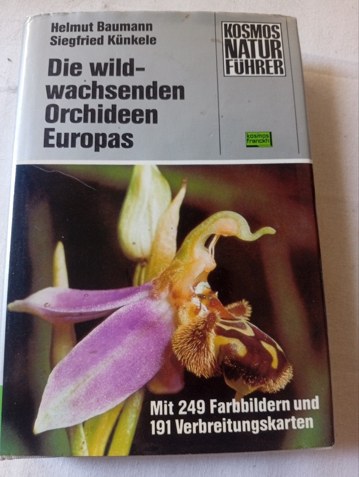 Kosmos Naturführer: Wilde Orchideeën van Europa, Boeken, Ophalen of Verzenden, Zo goed als nieuw, Bloemen, Planten en Bomen, Helmut Baumann, Siegfried Künkele