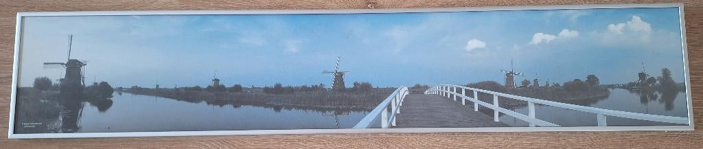 Fotoschilderij Molen Kinderdijk, Ophalen