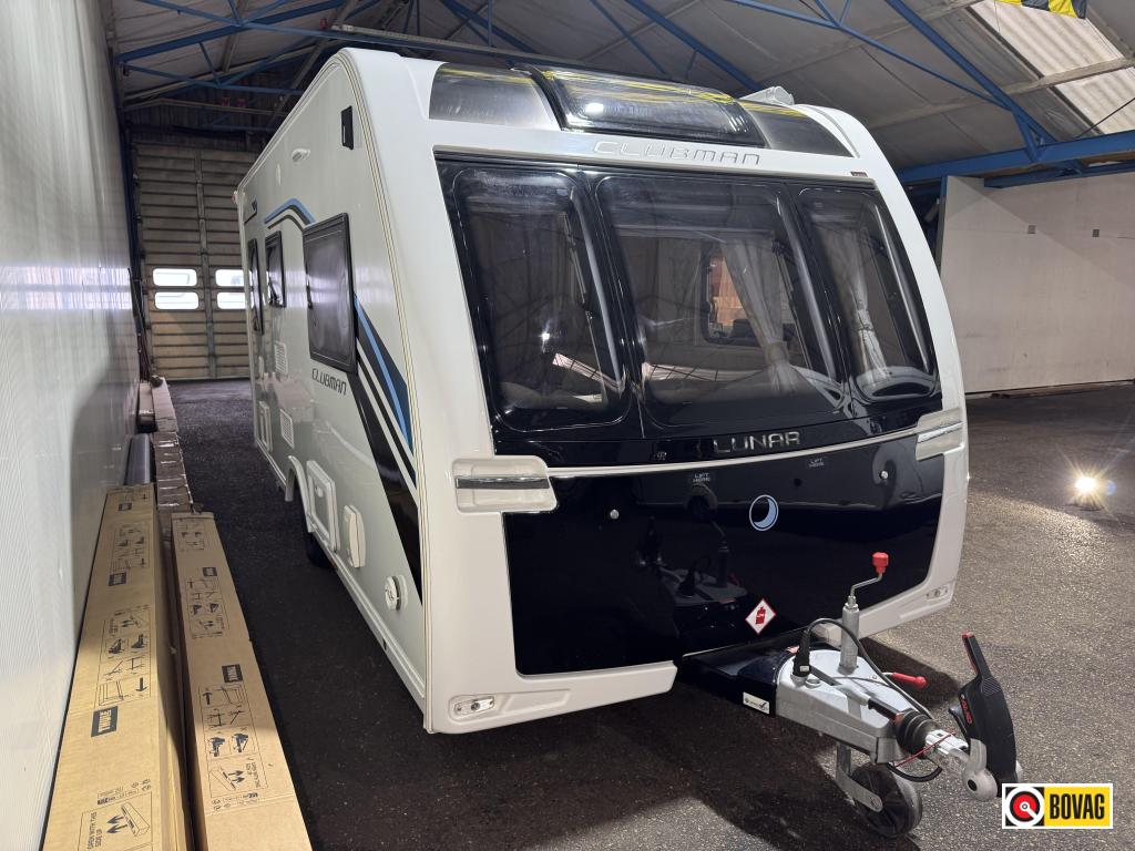 Lunar Clubman CK Mover,Luifel,Fietsrek,ATC,Voortent, Caravans en Kamperen, Caravans, Standaardzit, Tot en met 2, Bedrijf, Schokbreker