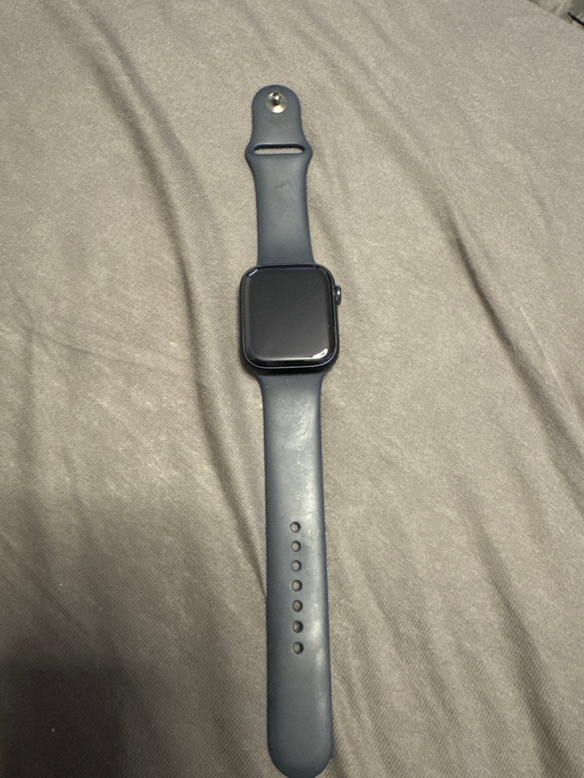 Apple Watch 8 seriemet oplader en hoesje, Hartslag, Zwart, IOS, Ophalen of Verzenden