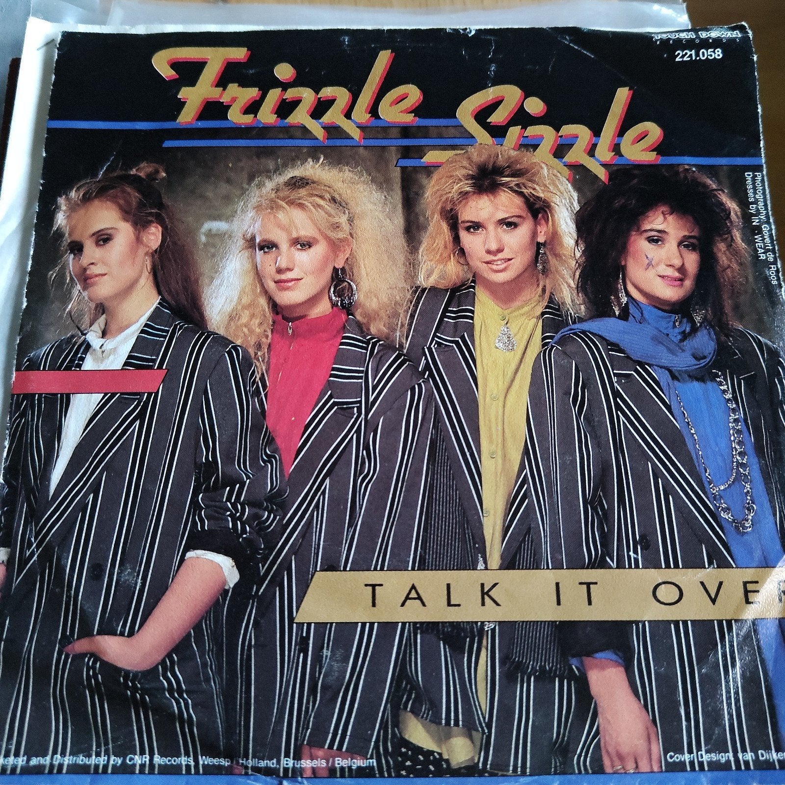 Frizzle Sizzle - Talk It Over (Single), Ophalen of Verzenden, Gebruikt, 7 inch