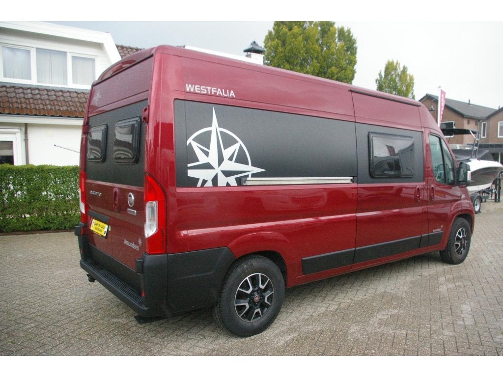 Westfalia Amundsen 600 Dwarsbed., Buscamper of Camperbus, Ringverwarming, Fiat, Tot en met 2