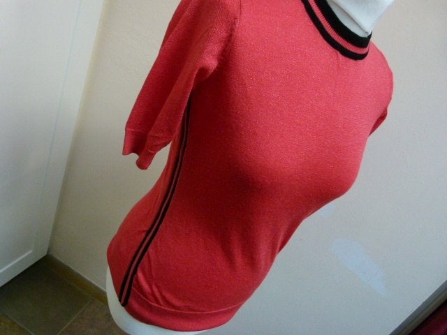 Rood truitje top maat S 36 Eksept, Kleding | Dames, Ophalen of Verzenden, Zo goed als nieuw, Korte mouw, Eksept