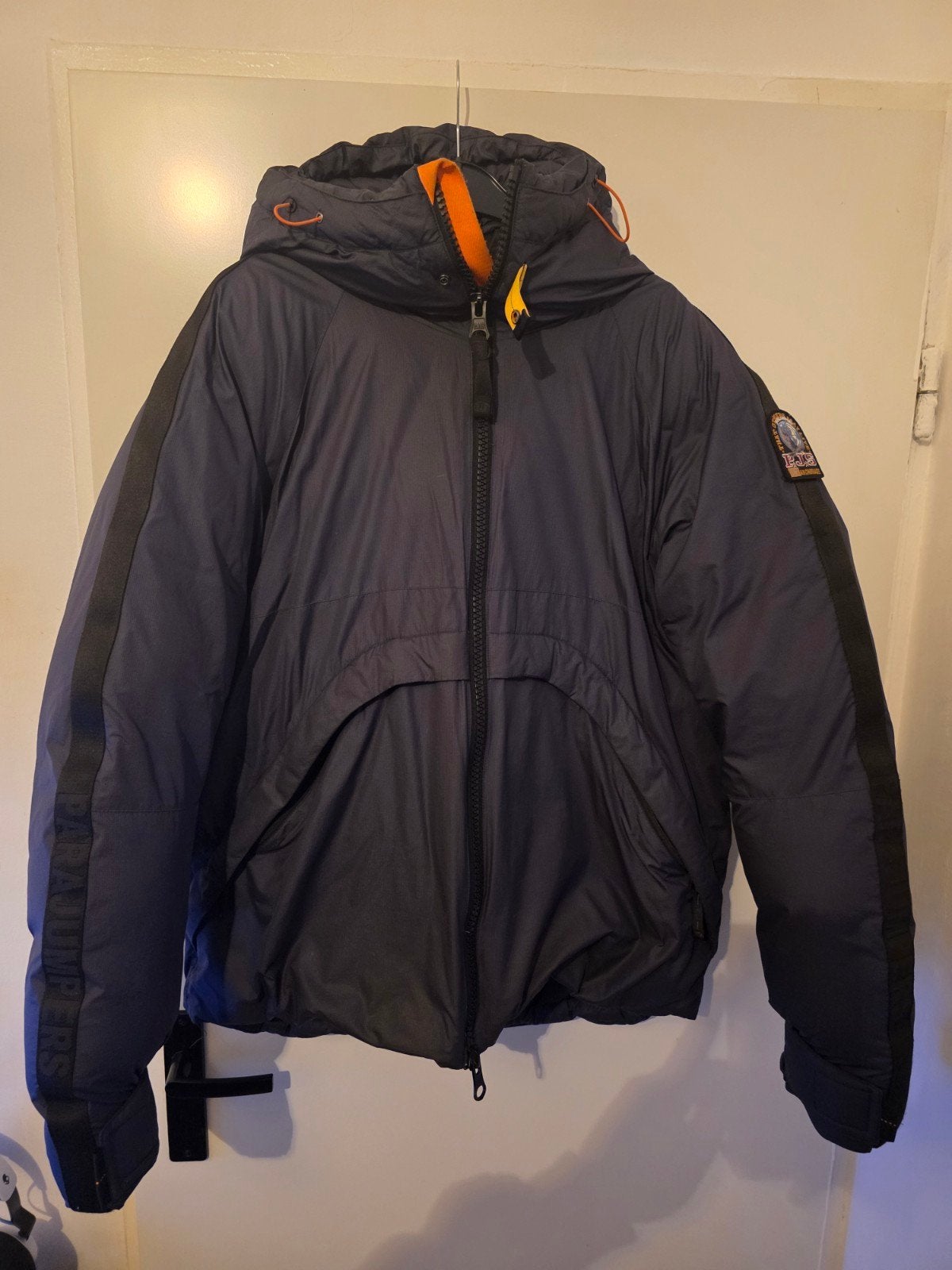 Parajumpers Lunar Jas - Grijs/Blauw - Zeer goede staat, Kleding | Heren, Ophalen of Verzenden, Zo goed als nieuw, Grijs, Parajumpers
