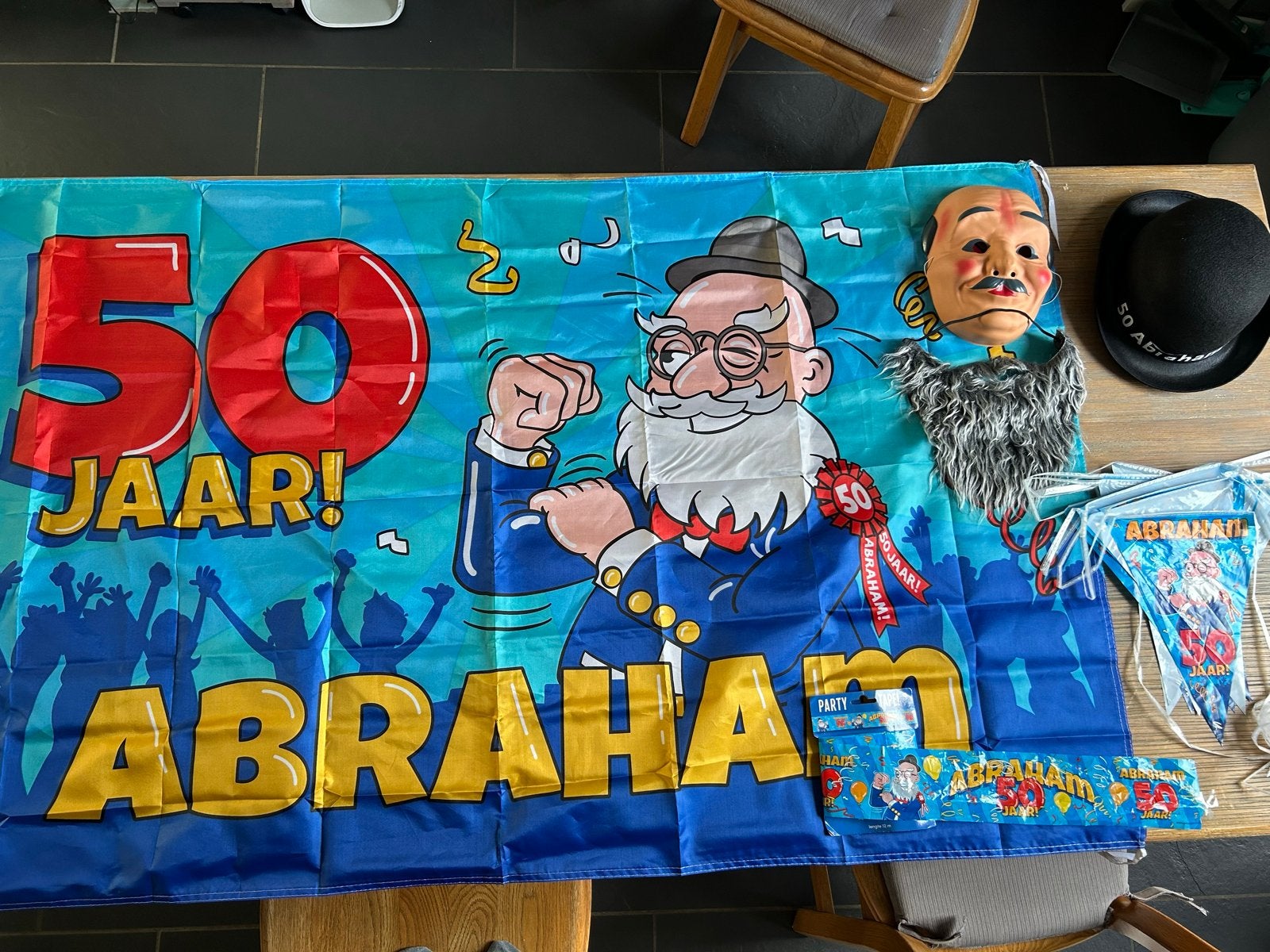 Tk Abraham 50 jaar versieringen., Ophalen, Nieuw, Versiering, Abraham of Sarah