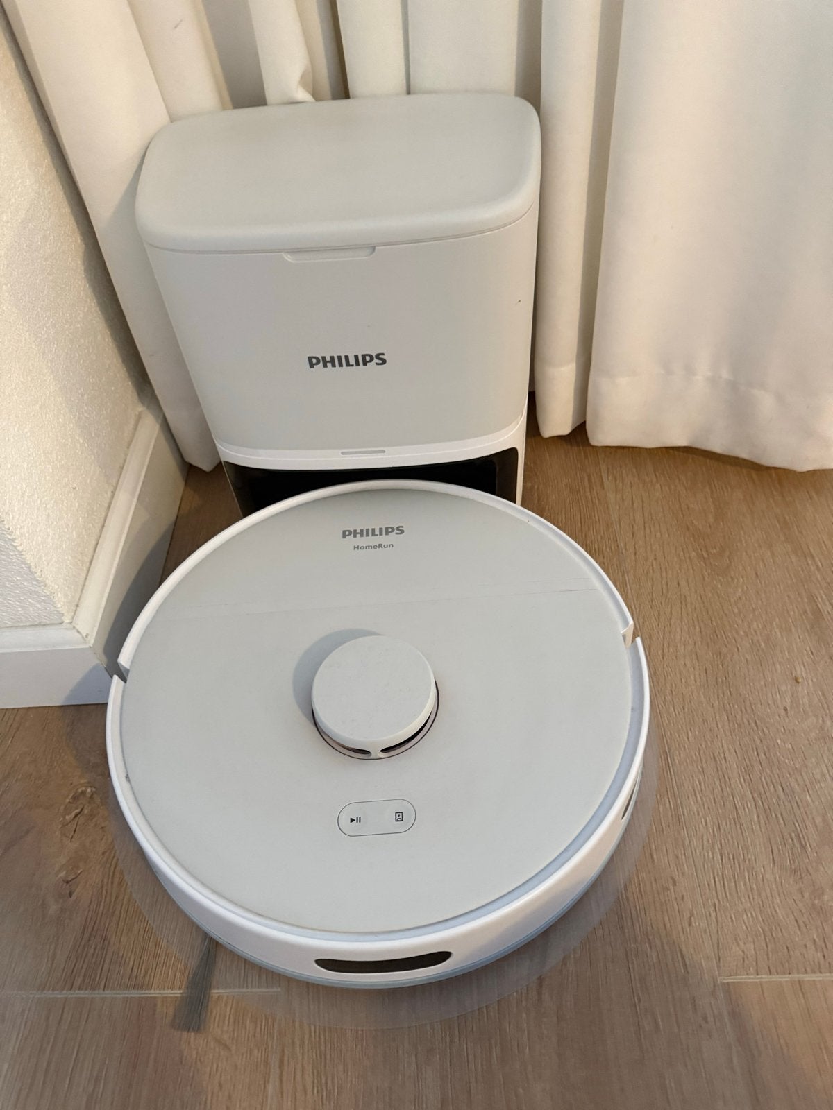 Philips Robotstofzuiger met dweilfunctie - Zo goed als nieuw, Philips, Ophalen of Verzenden, Zo goed als nieuw, Robotstofzuiger