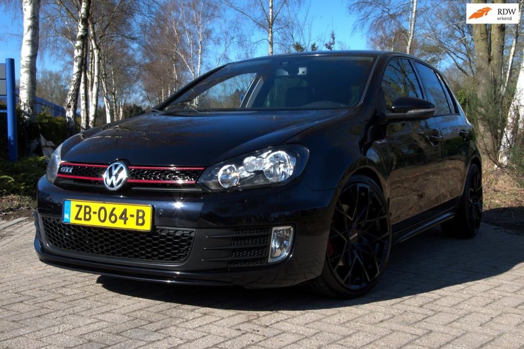 Volkswagen Golf 2.0 GTI , Leder , schuifdak ,Stoel verwarmin, Auto's, Volkswagen, Euro 5, 4 cilinders, Zwart, 14 km/l