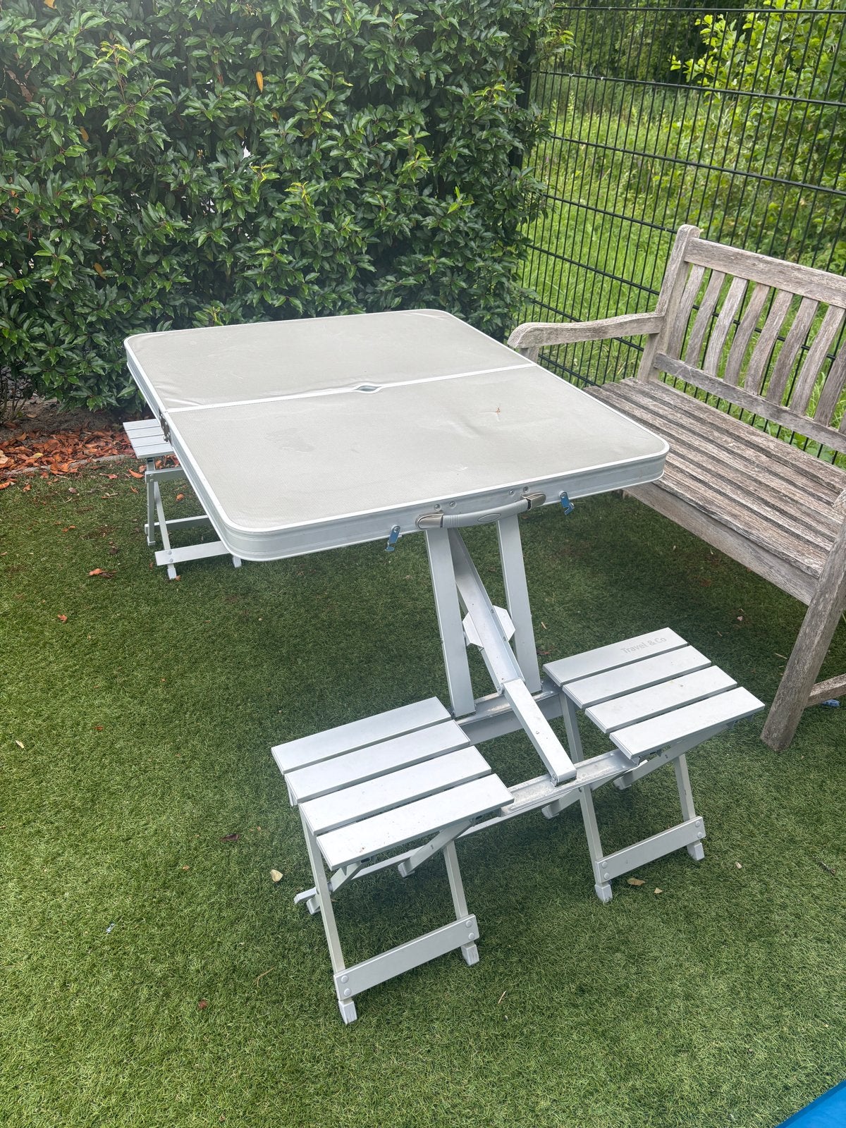 Inklapbare camping picknicktafel voor kinderen, Ophalen, Gebruikt, Kinderpicknicktafel