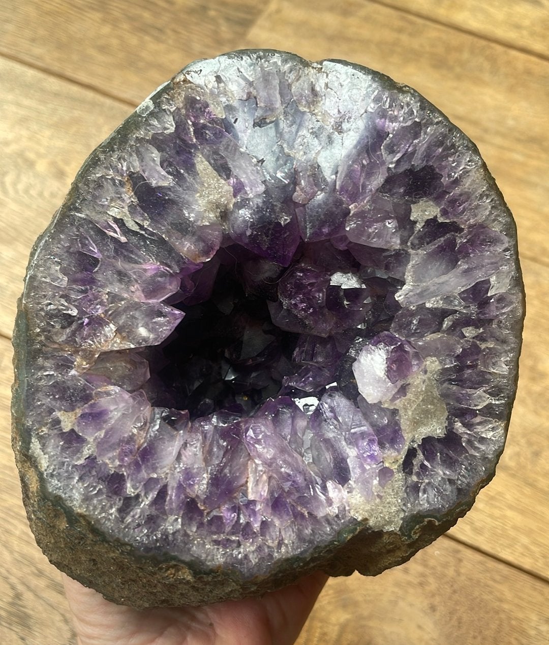 Amethist geode AAA, Ophalen of Verzenden