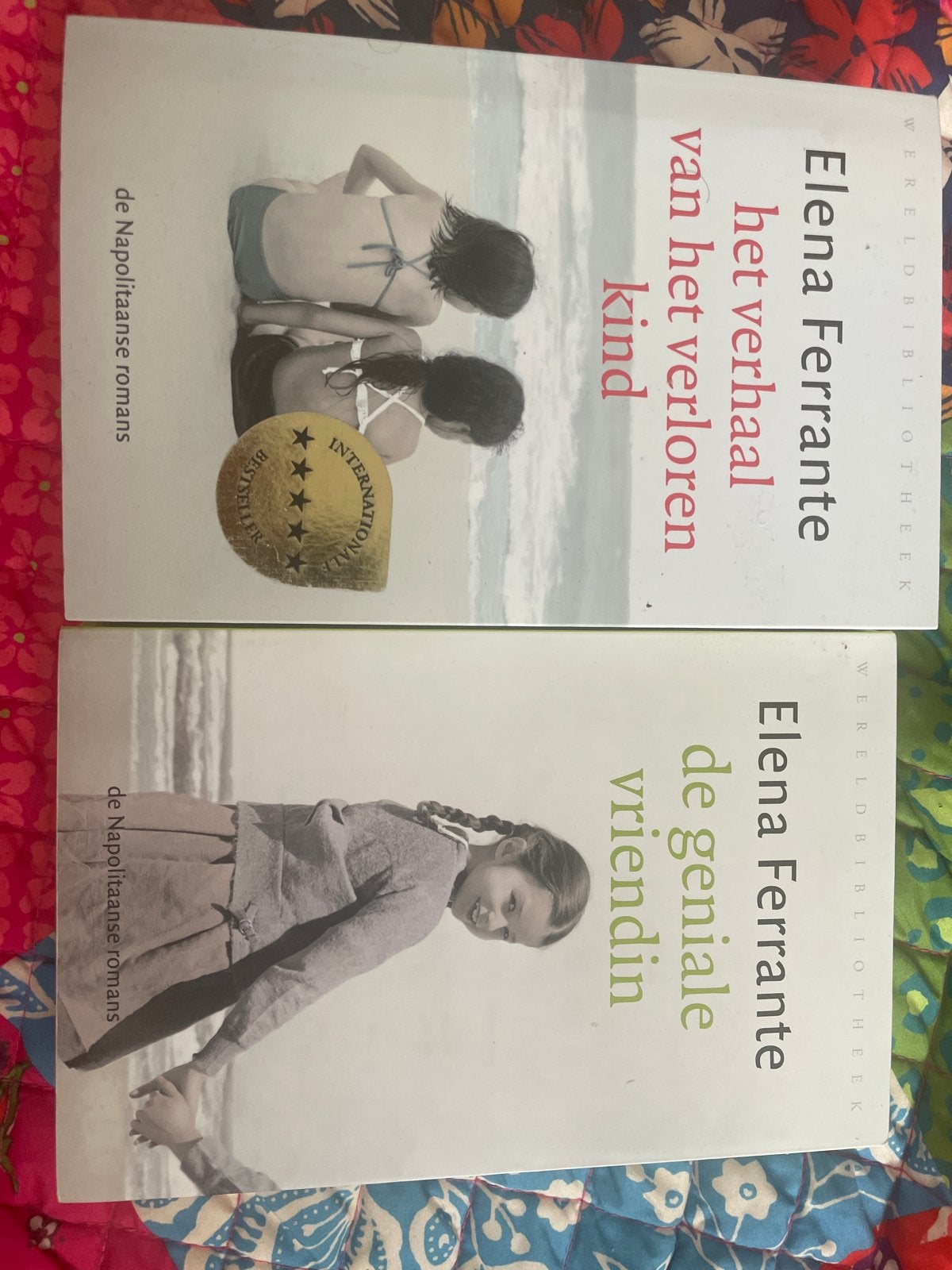 Elena Ferrante: De Napolitaanse romans (2 boeken), Ophalen of Verzenden, Gelezen, Europa overig