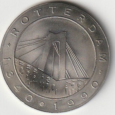 Rotterdam porter 1340-1990, Verzenden, Koningin Beatrix, Overige waardes, Losse munt