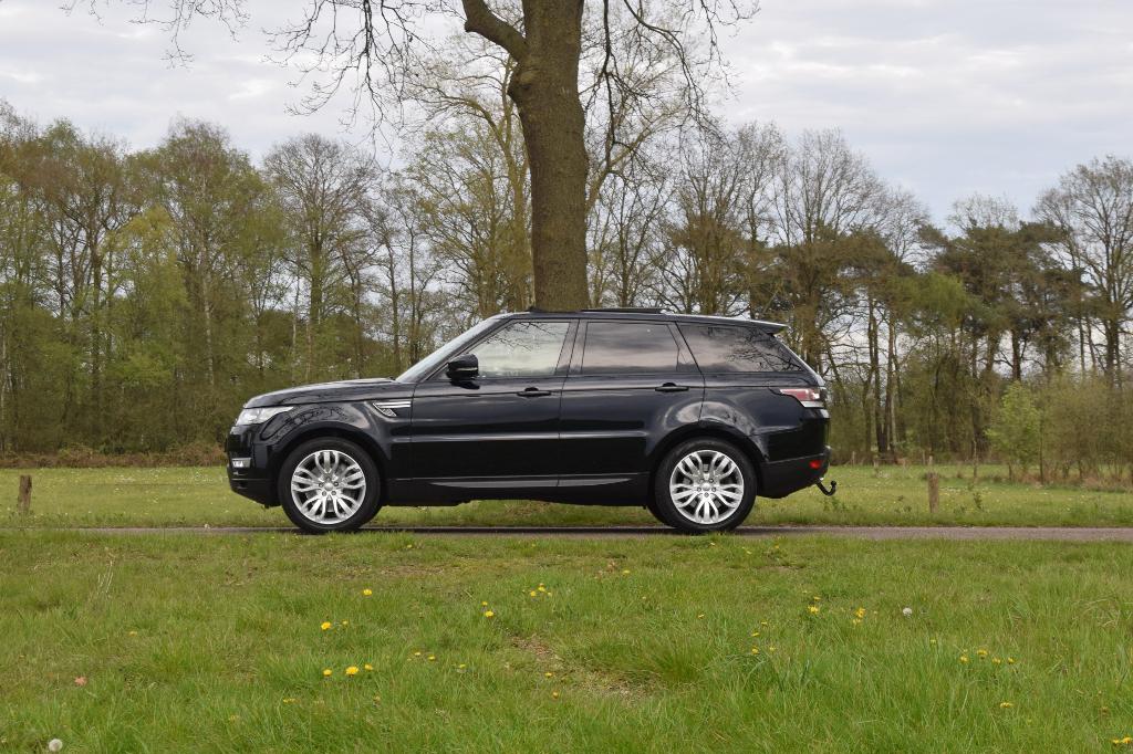 Range Rover Sport 3.0 SDV6 HSE – Mariana Black – 184.500km, Auto's, Land Rover, Euro 5, Beige, 2993 cc, Leder