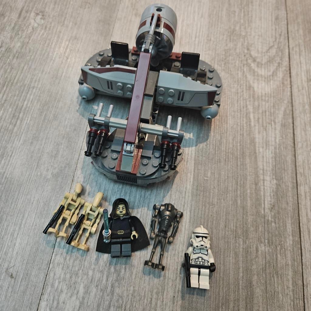 Lego Star Wars Republic Gunship met figuren, Inclusief minifiguren, Gebruikt, Star Wars, Lego