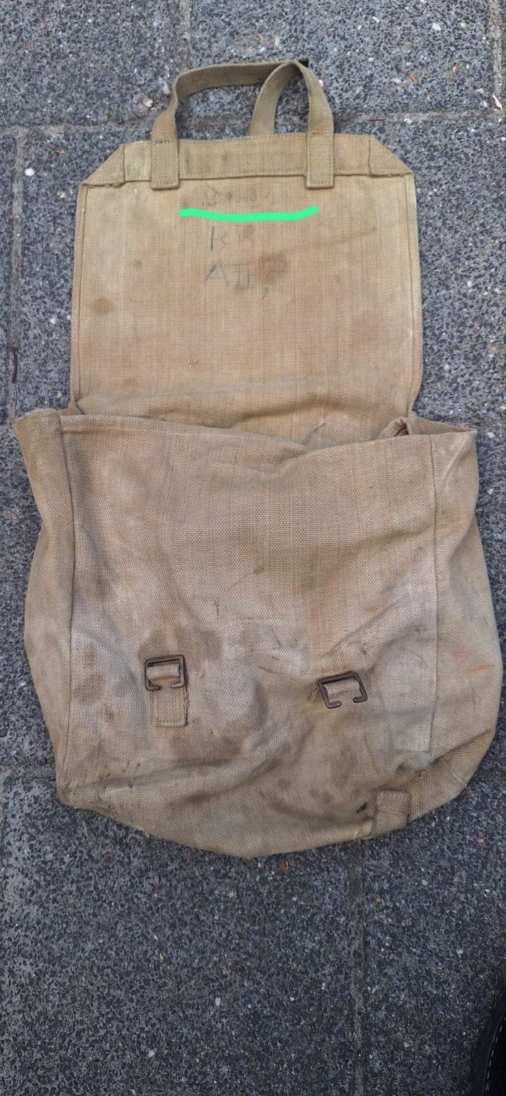 Leger Rugzak/large pack uit 1948 Engels., Ophalen of Verzenden, Landmacht, Engeland, Overige typen