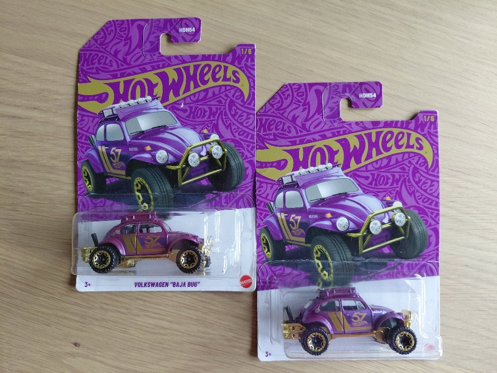 Hot Wheels Volkswagen Baja Bug / Kever / Beetle 2x  (HW47), Ophalen of Verzenden, Nieuw, Auto