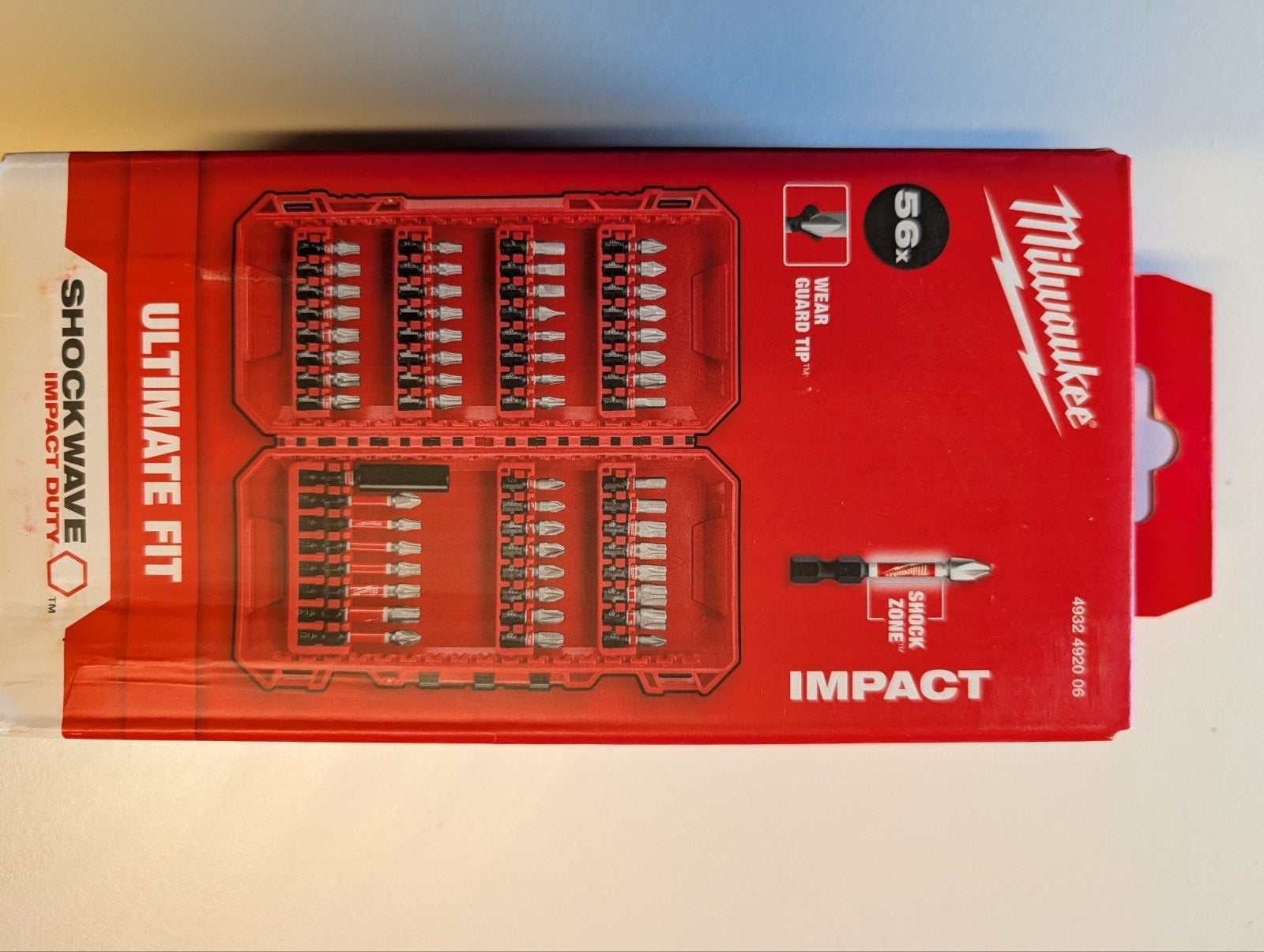 Nieuwe Milwaukee Shockwave bitset - Professionele kwaliteit, Ophalen of Verzenden, Nieuw, Bitset, Milwaukee