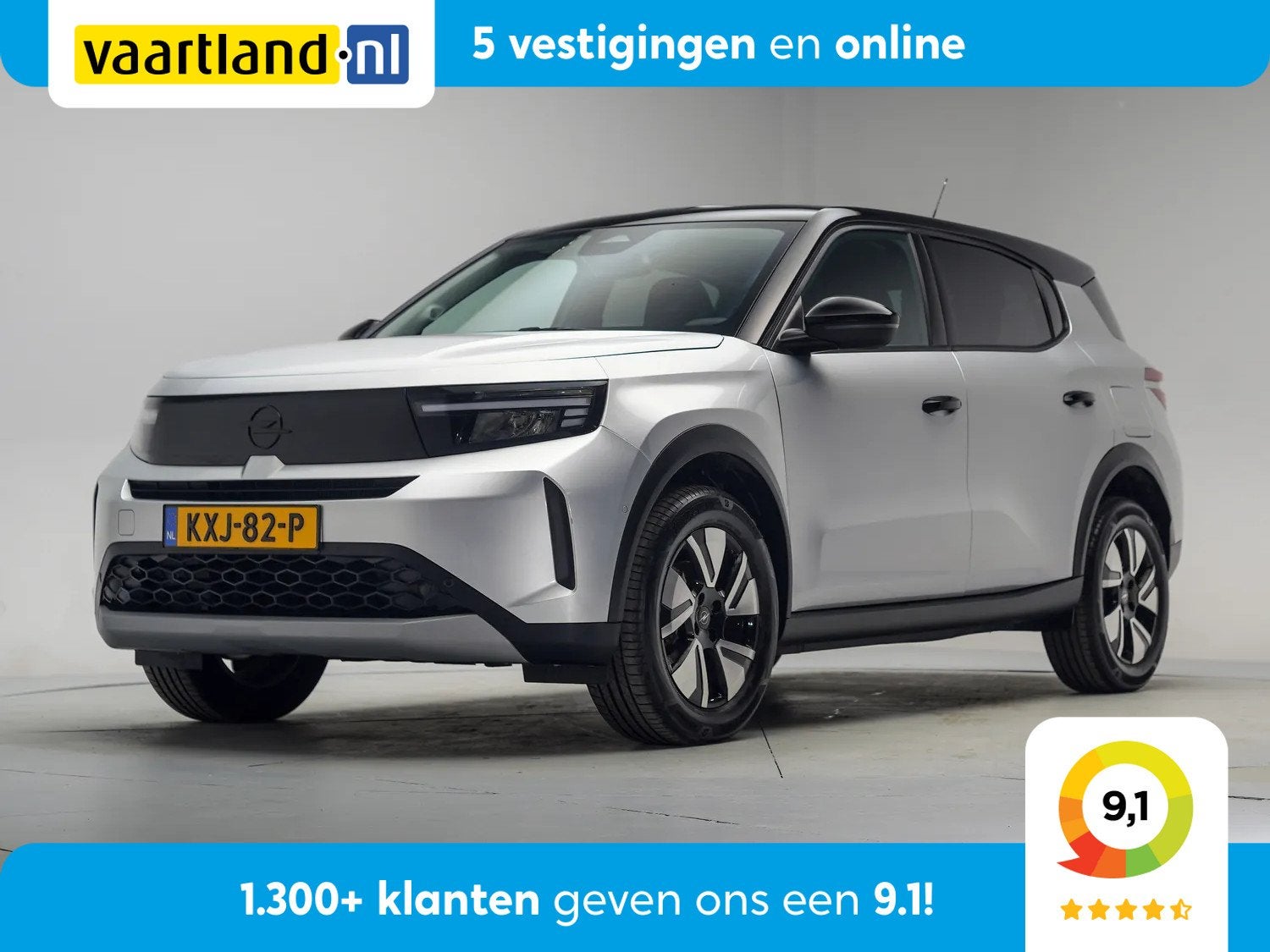 Opel Frontera Electric Edition 44 kWh [ Navi Apple/Android C, Auto's, Automaat, 0 cilinders, Gebruikt, 44 kWh