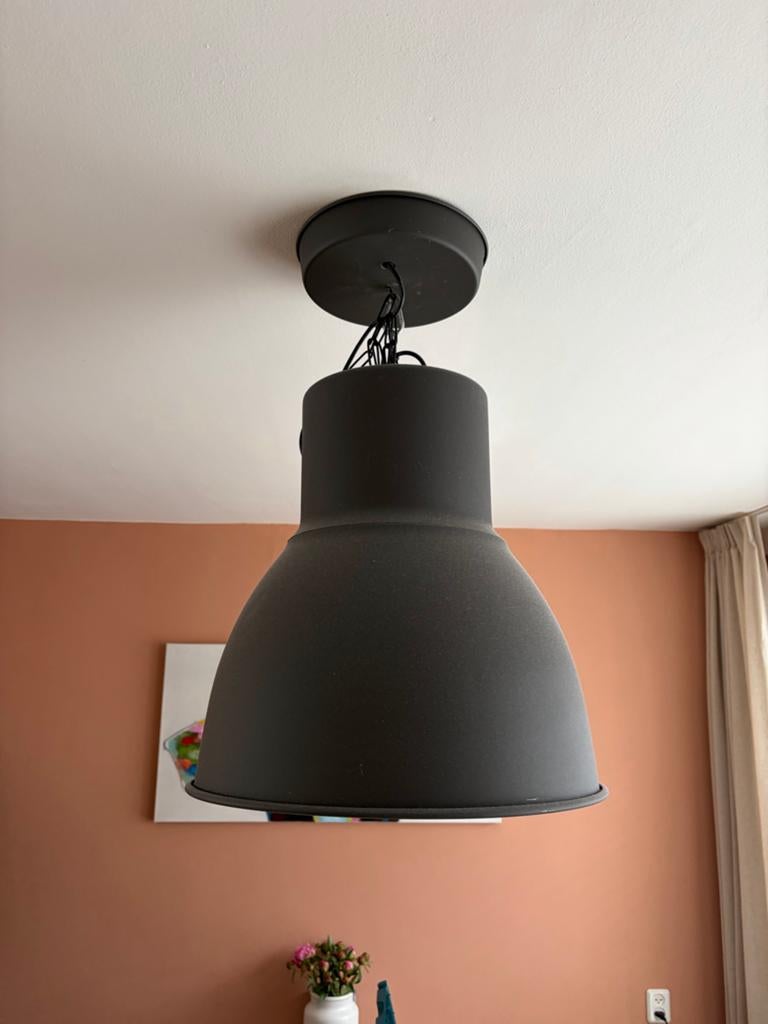 Lamp HEKTAR (Ikea), Ophalen, 50 tot 75 cm, Zo goed als nieuw, Metaal