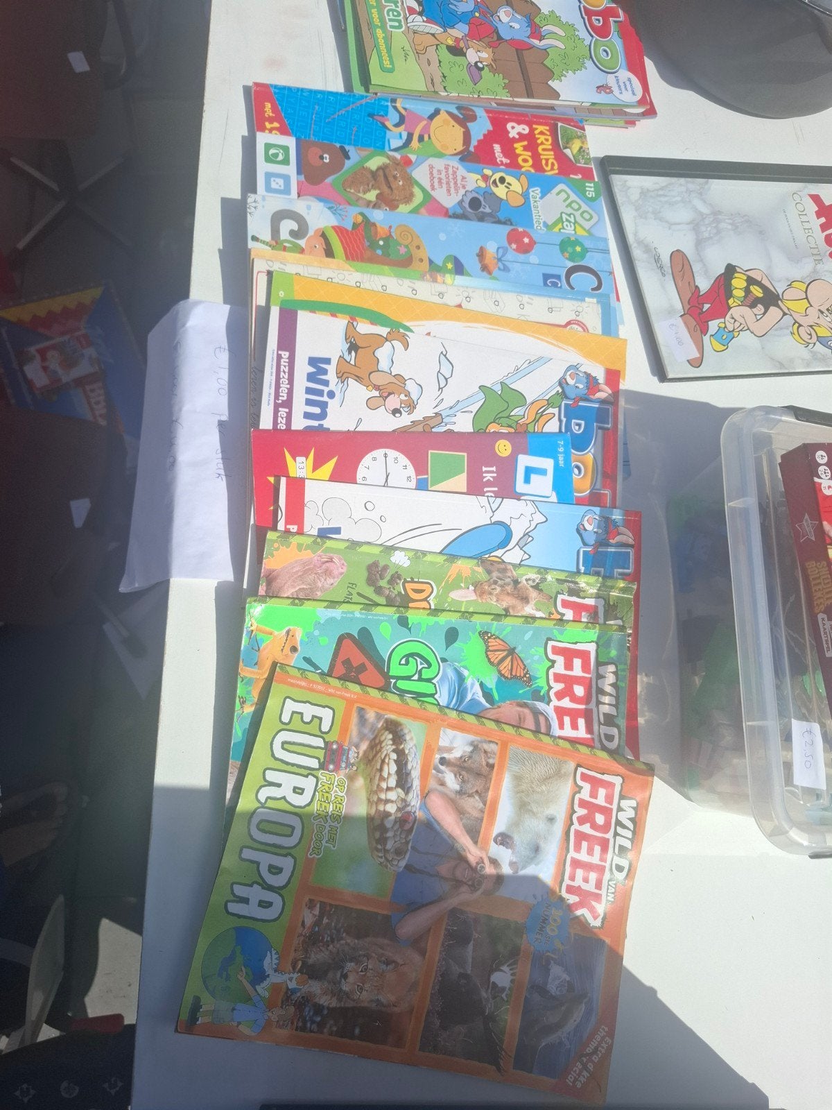 Diverse kinderbladen en tijdschriften, Boeken, Ophalen of Verzenden, Gelezen, Overige typen