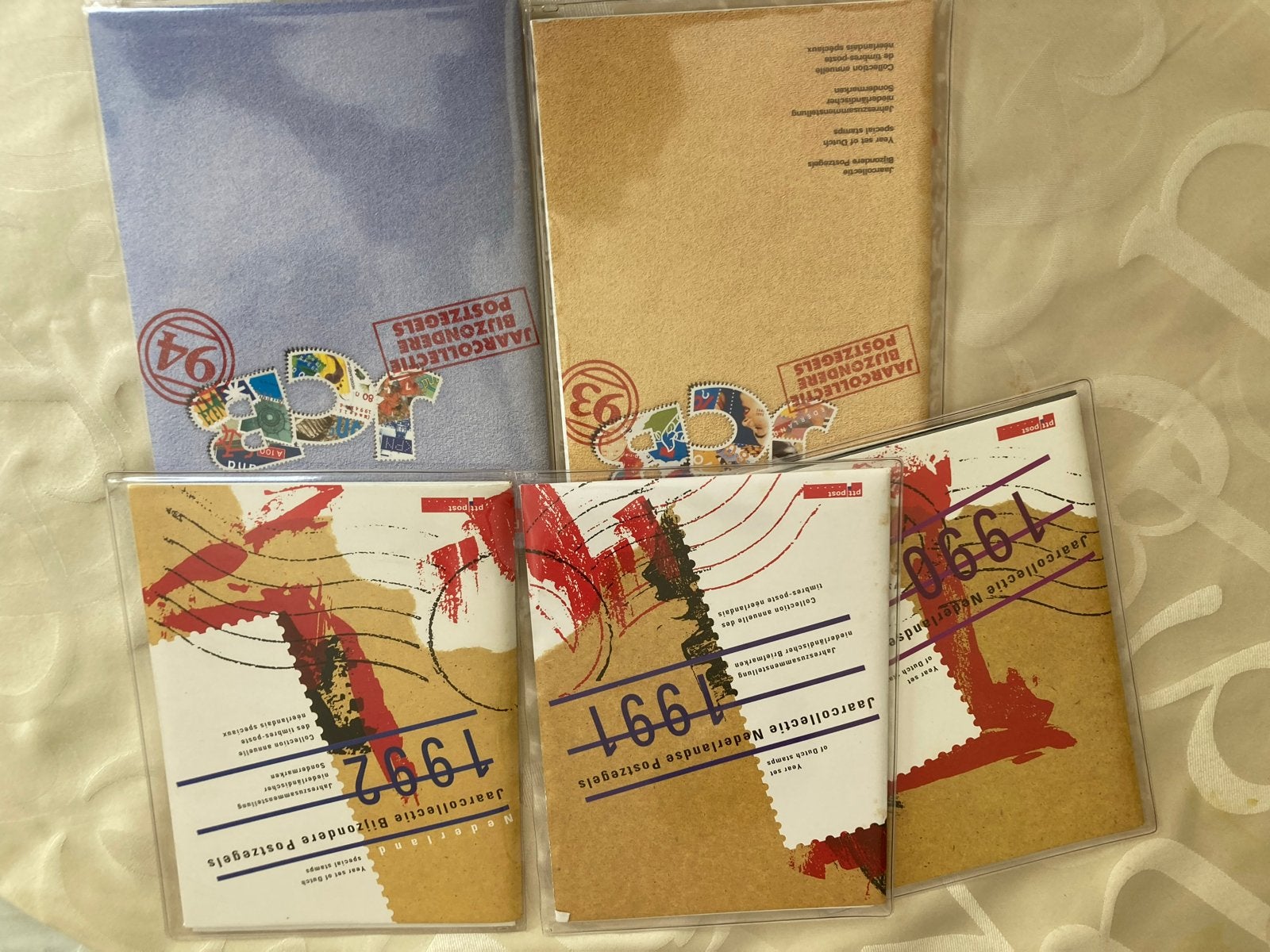 Jaarcollectie Bijzondere Postzegels 1990-1994, Ophalen of Verzenden, Na 1940, Postfris