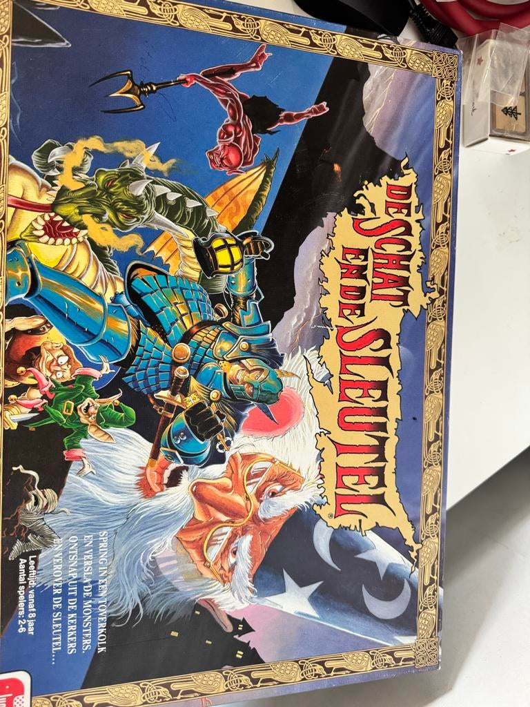 De Schat en de Sleutel - Klassiek Bordspel, Drie of vier spelers, Ophalen of Verzenden, Zo goed als nieuw