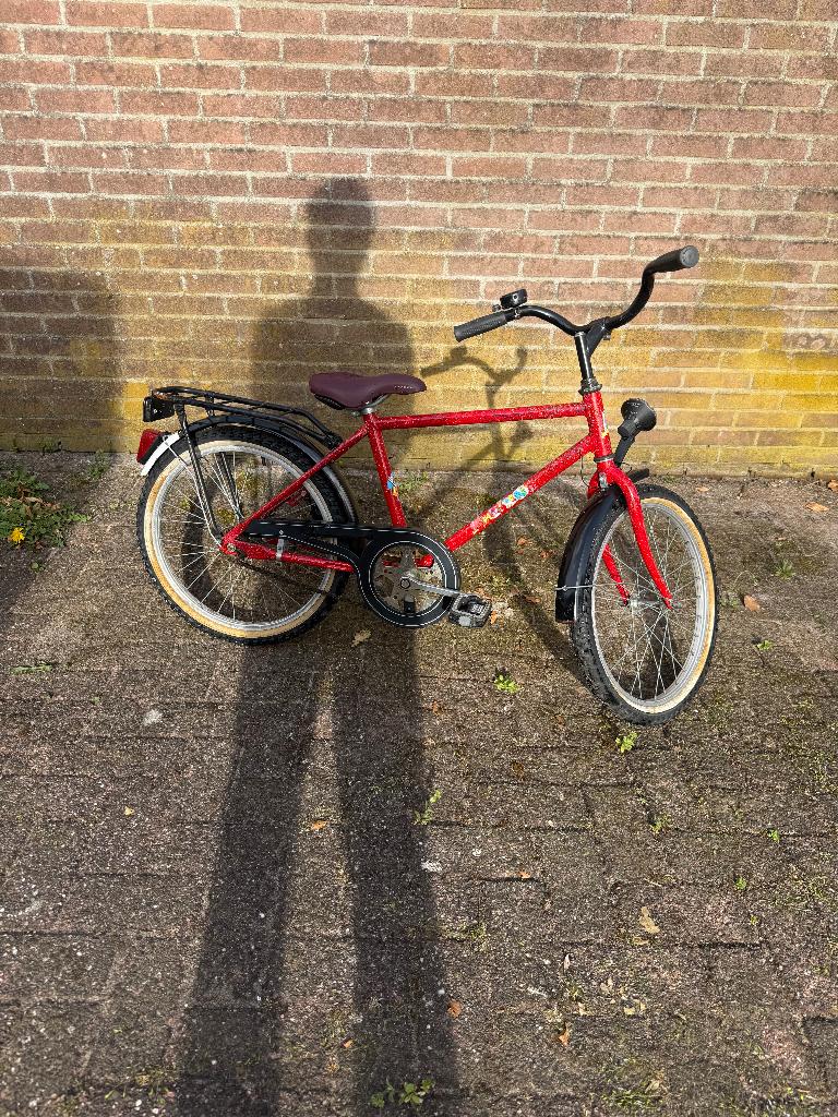 Radiant Kinderfiets 20 inch Rood, Fietsen en Brommers, Ophalen, Gebruikt, 20 inch, Radiant
