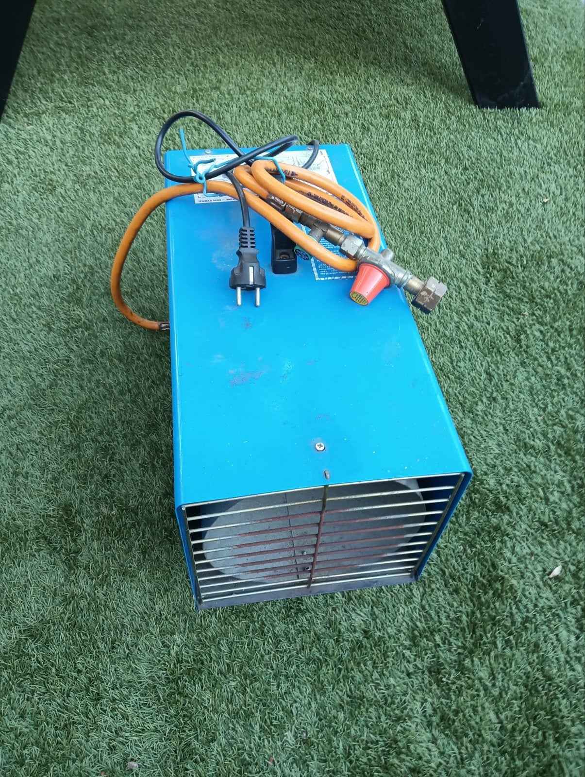 Heatpower Kinzo STL500 Gasheater 14kW, Ophalen, 30 tot 80 cm, Gebruikt, Kachel