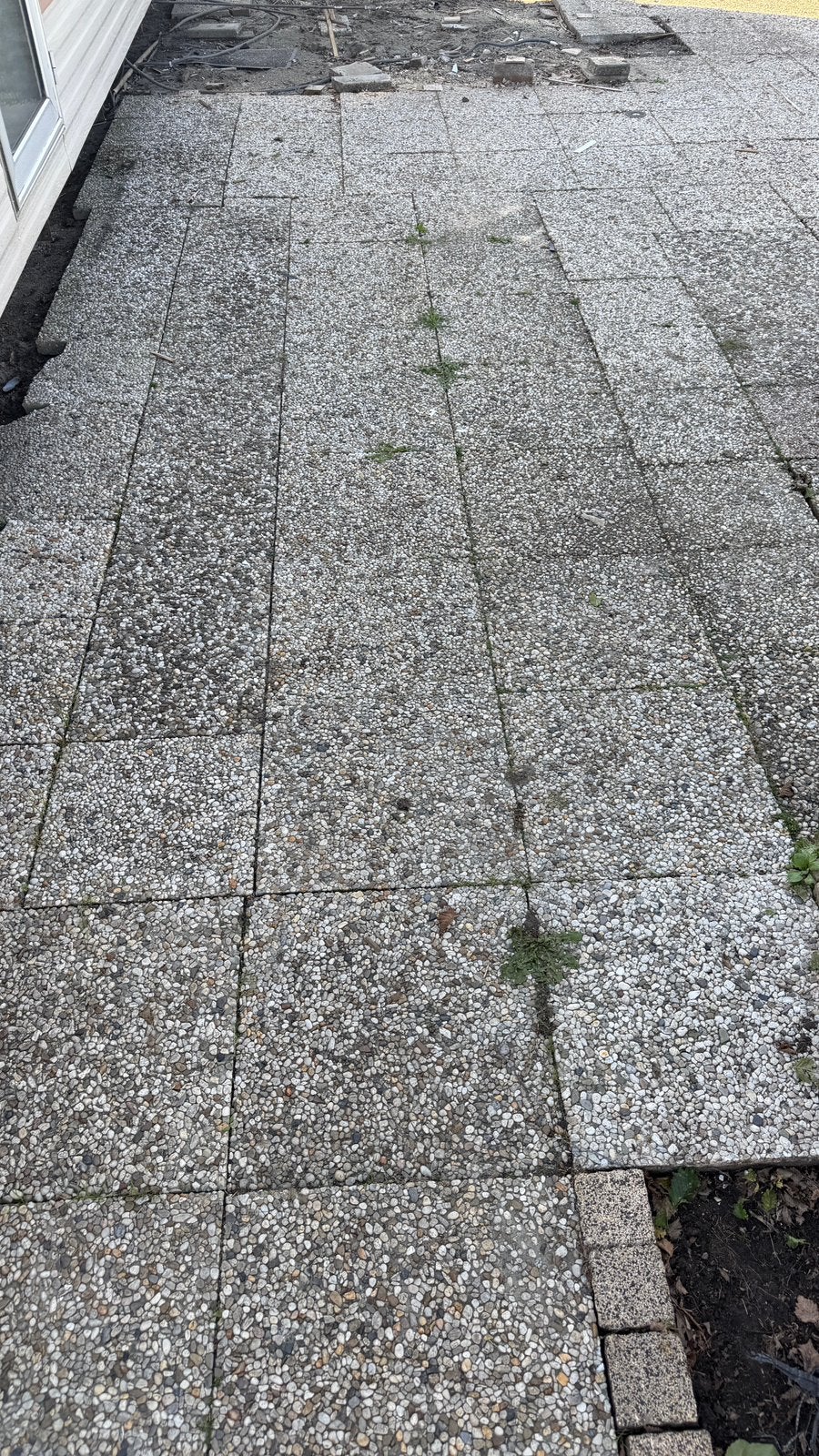 Grindtegels 60x40 & 50x50 gratis, Ophalen, Gebruikt, 10 m² of meer, Grind