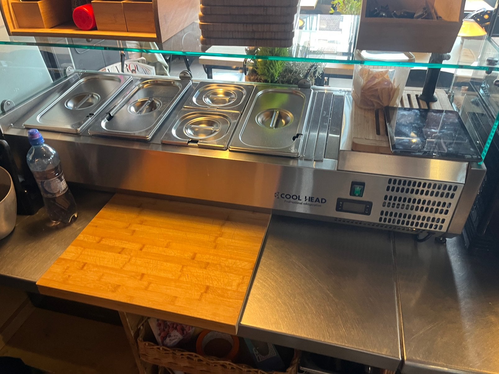 Salade bar, Ophalen, Koelen en Vriezen