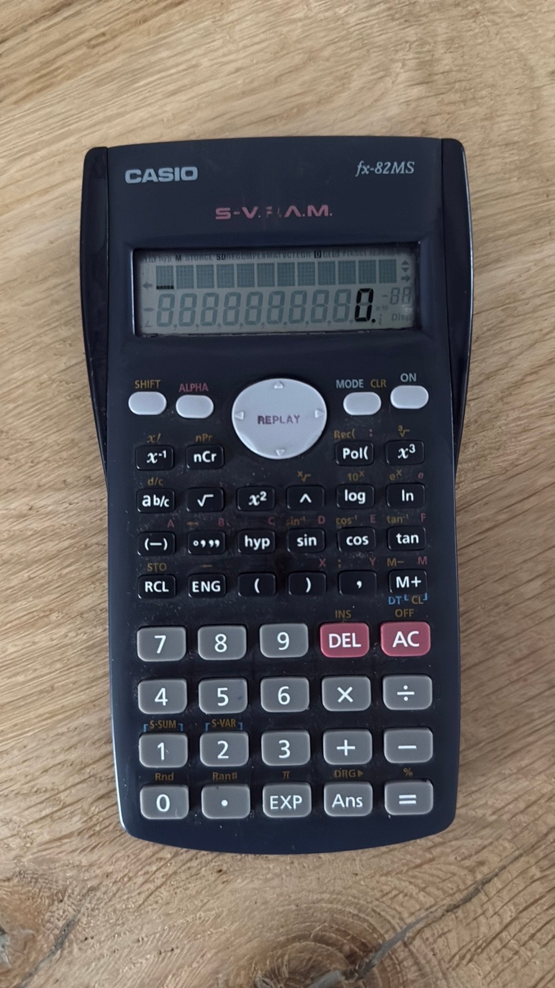 Te koop casio rekenmachine fx-82ms, Ophalen, Zo goed als nieuw