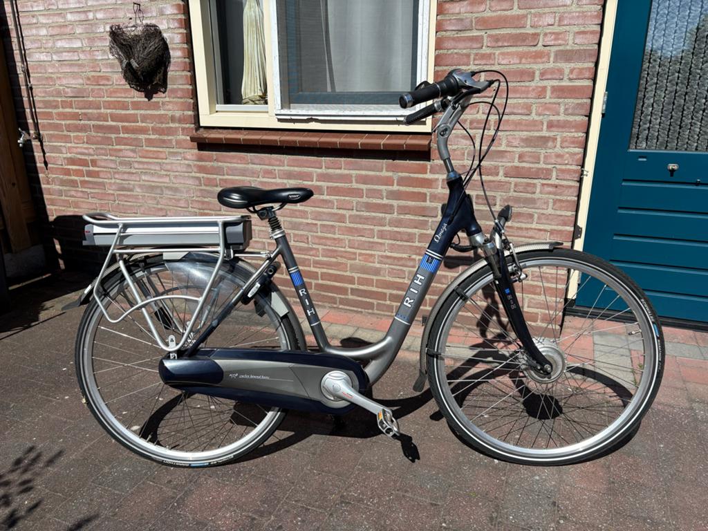 RIH Omega E-bike met 360 Wh accu en 2390 km op teller, Overige merken, Gebruikt, Ophalen of Verzenden, 47 tot 51 cm