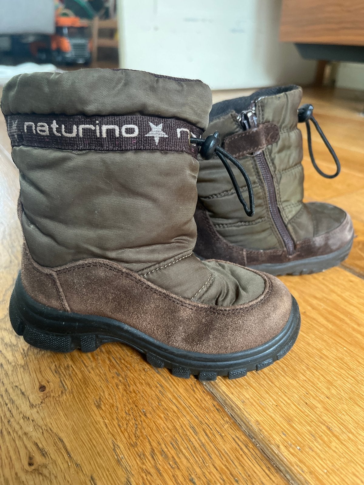 Naturino Rain Step winterlaarzen maat 23 - wol gevoerd, Gebruikt, Jongen of Meisje, Ophalen of Verzenden, Laarzen