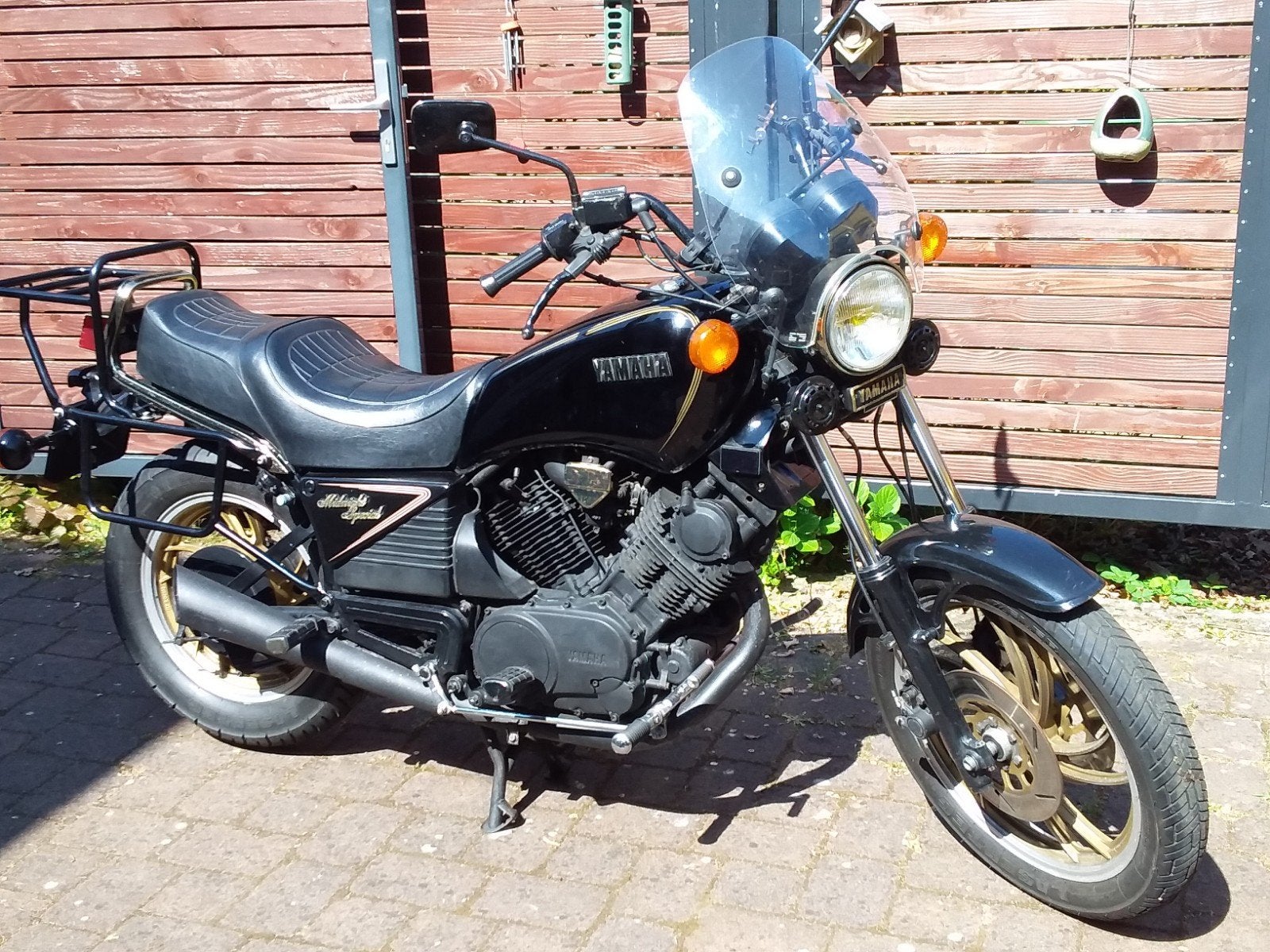 Yamaha Midnight Special, +1 volledig onderdelenmotor, Motoren, Motoren | Oldtimers, Cardan-aandrijving, 2 cilinders, Chopper, Meer dan 35 kW
