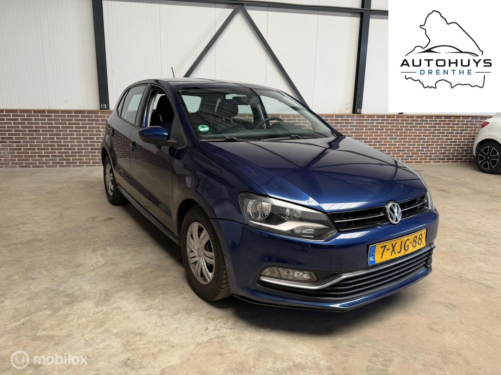 Volkswagen Polo 1.2 TSI Highline AIRCO, Auto's, Voorwielaandrijving, Euro 5, Stof, Zwart