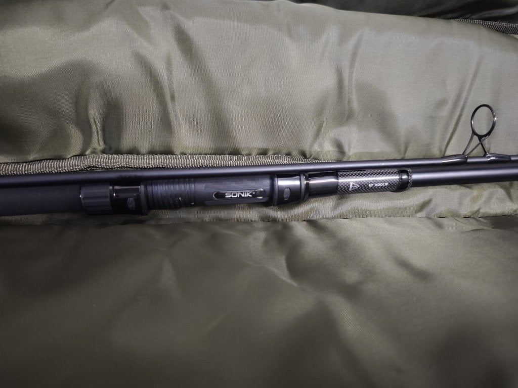 2x Sonik Xtractor Recon Carp Rod, 12ft 3 lb en foudraal+, Watersport en Boten, Hengelsport | Karpervissen, Ophalen, Zo goed als nieuw