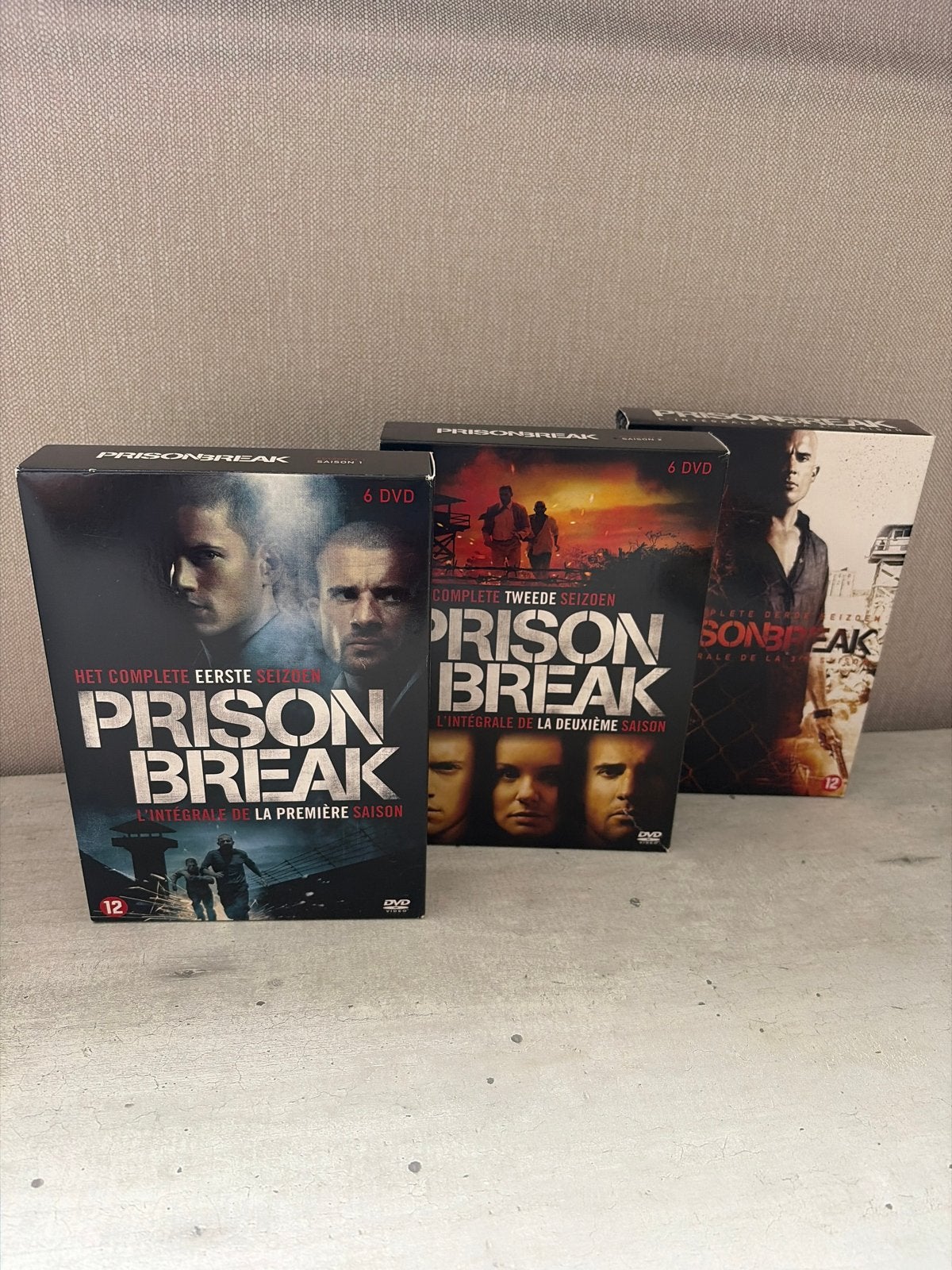 Prison Break Seizoen 1, 2 en 3 DVD Boxset, Engels, Nederlands, Actiethriller, Ophalen of Verzenden