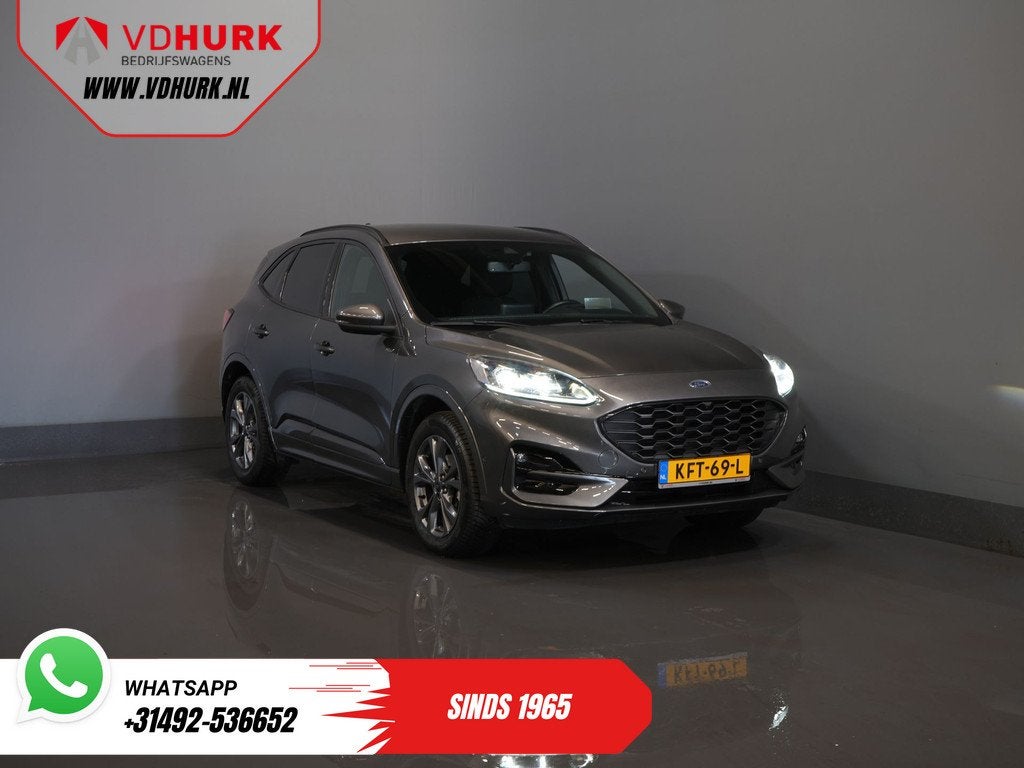 Ford Kuga 2.5 PHEV 225 pk ST-Line LED/ Head-Up/ Adapt.cruise, Gebruikt, 4 cilinders, Bedrijf, Hybride Elektrisch/Benzine