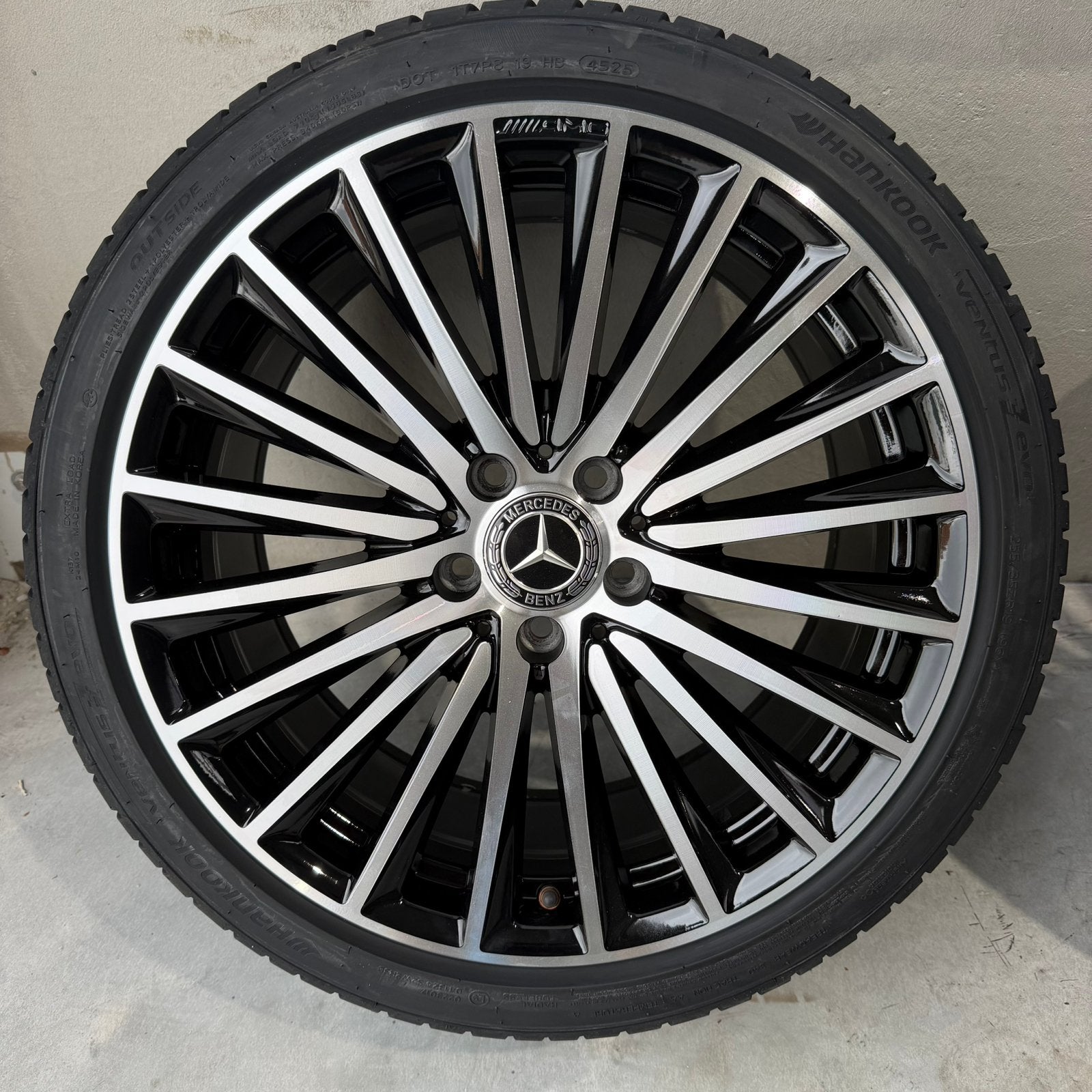 19 inch Origineel C klasse W206 velgen met nieuw banden, 19 inch, Vwlgen, Nieuw, Ophalen of Verzenden