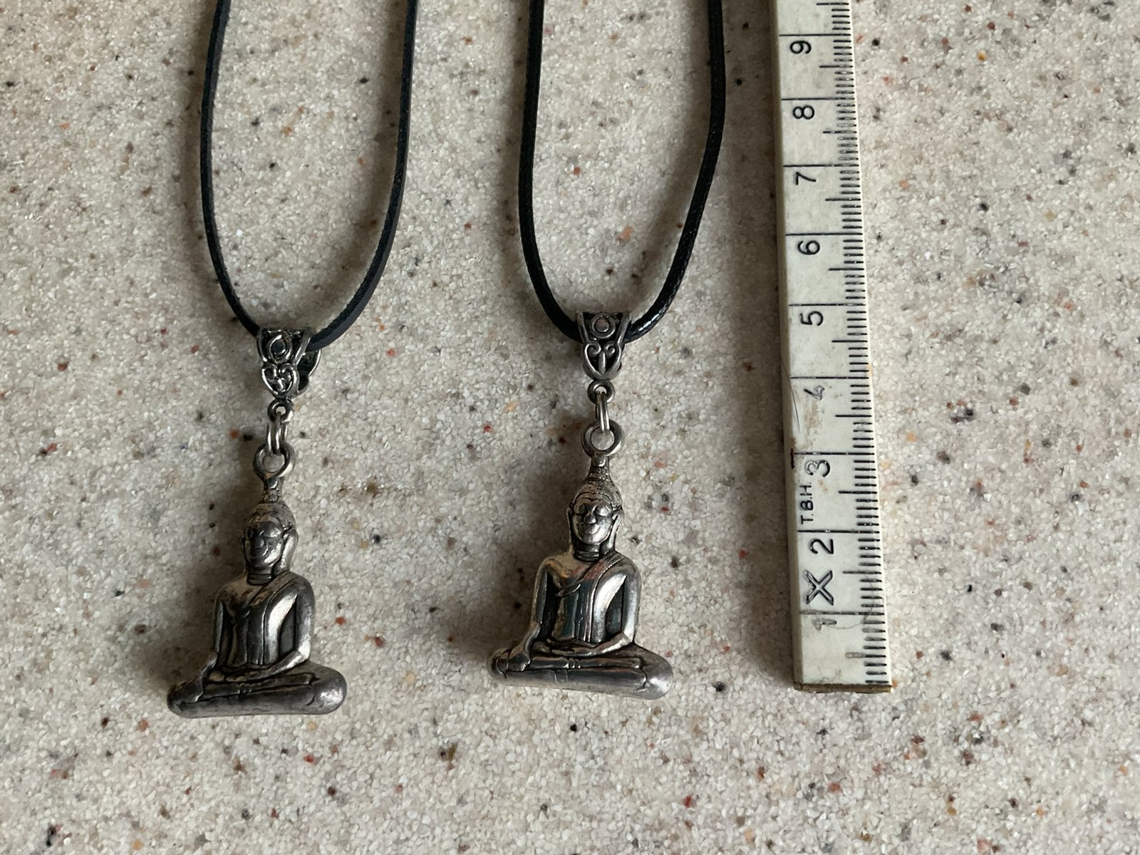 Buddha hanger, Ophalen of Verzenden, Zo goed als nieuw, Zilver, Overige materialen