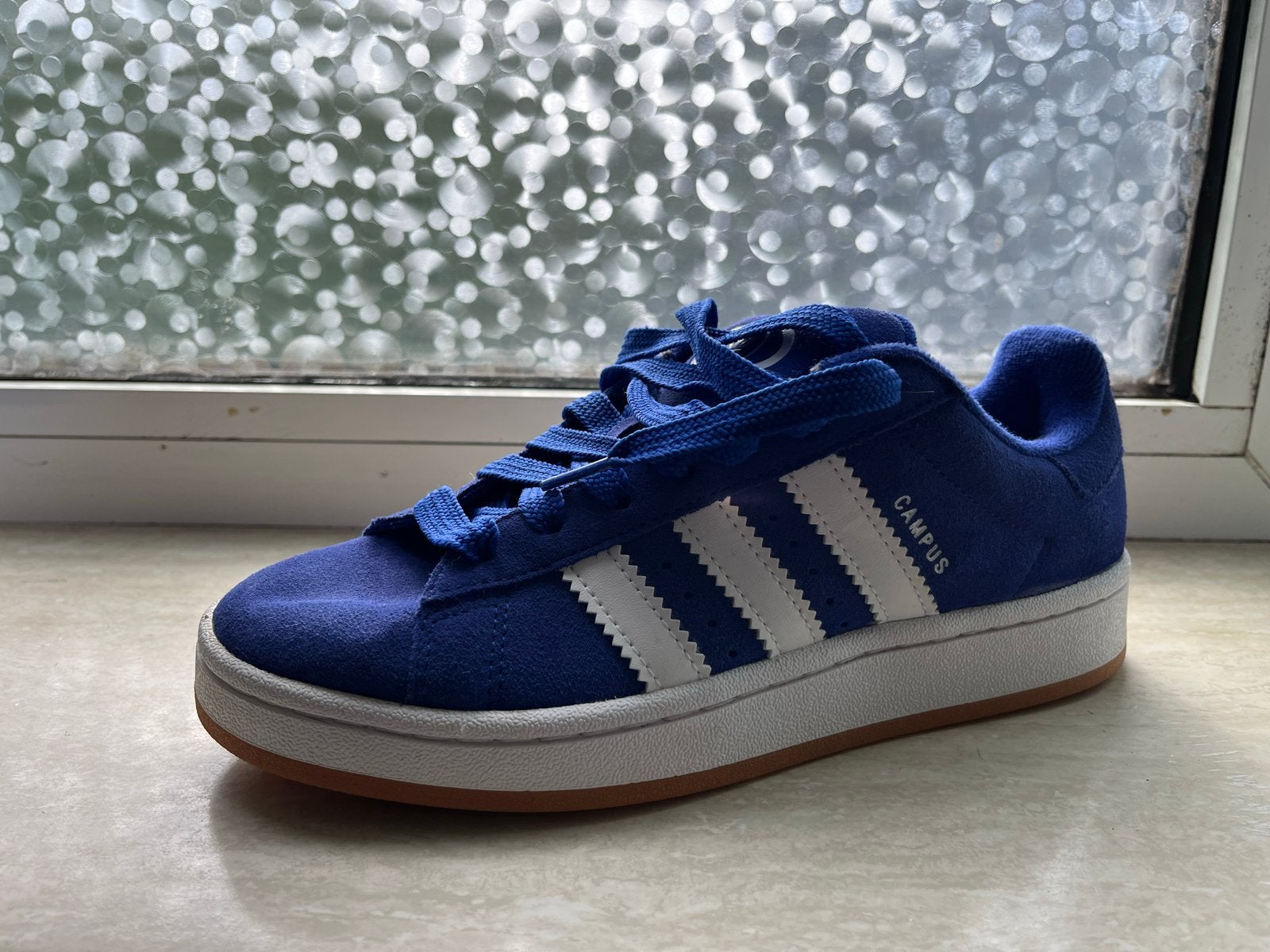 Adidas Campus sneakers blauw - 38,5, Kleding | Dames, Schoenen, Blauw, Ophalen of Verzenden, Sneakers of Gympen, Zo goed als nieuw