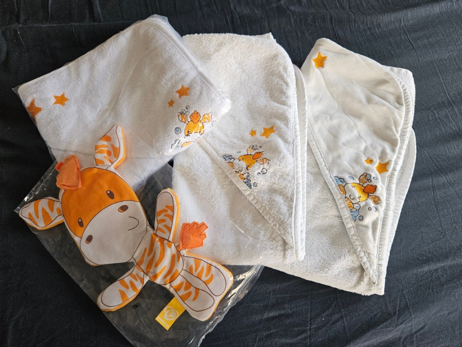 Wikkeldoek wikkeldeken badcape zebra, Kinderen en Baby's, Ophalen of Verzenden, Overige typen