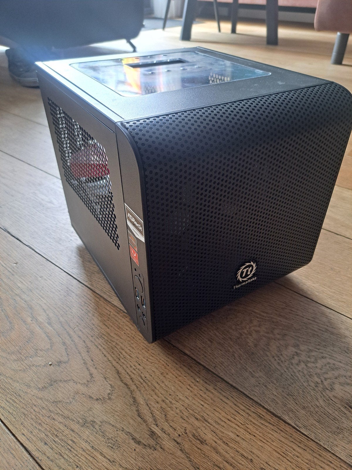 Thermaltake ITX behuizing, Computers en Software, Ophalen of Verzenden, Gebruikt