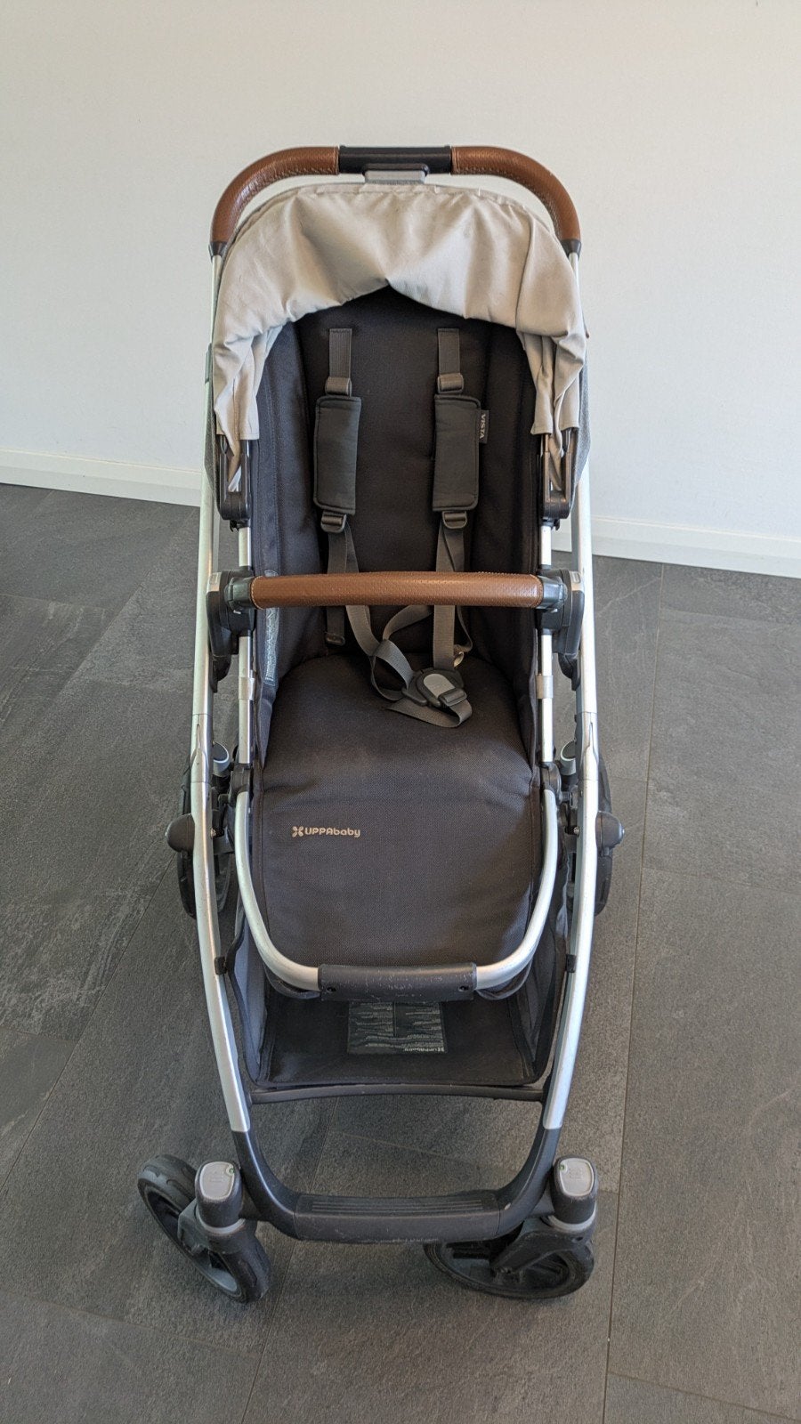 Uppababy Vista V2 complete kinderwagen, Kinderen en Baby's, Kinderwagens en Combinaties, Gebruikt, Combiwagen, Verstelbare duwstang