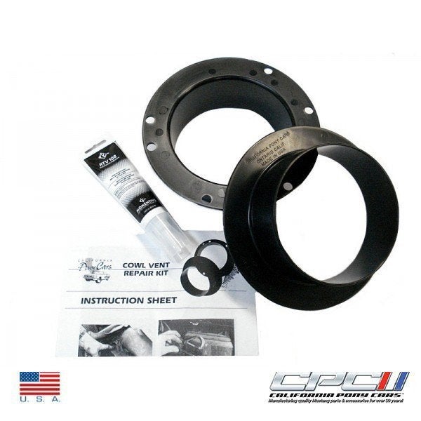 Cowl vent reparatie kit mustang 64-68, Voor, Nieuw, Ophalen of Verzenden, Scott drake