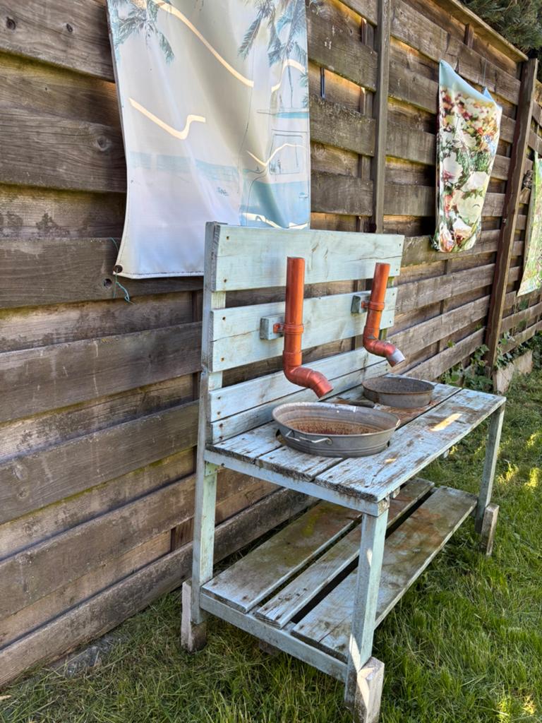 Waterspeeltafel/keukentje, Ophalen, Gebruikt