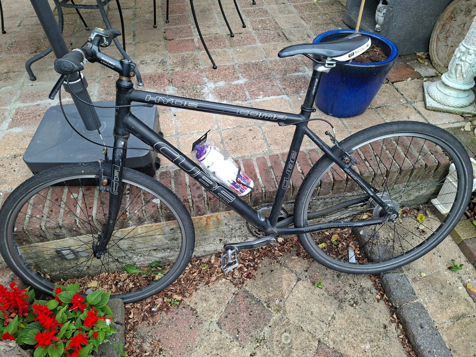 Cube Hyde Comp Trekkingfiets - Gebruikt, Minder dan 10 versnellingen, Gebruikt, 49 tot 53 cm, Ophalen