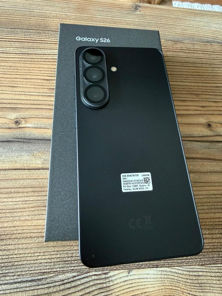 Samsung S26 256gb Zwart, Ophalen, Zwart, Touchscreen, Zo goed als nieuw