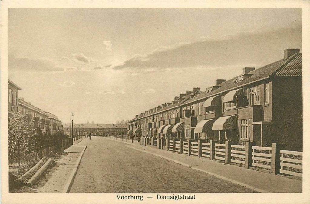 388-334-035 Voorburg Damsigstraat, Verzenden, Voor 1920, Zuid-Holland